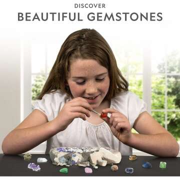 Dig Up Real Gemstones with National Geographic Mega Kit