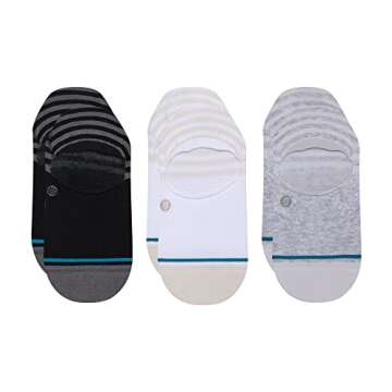 Stance No Show Sensible Two Socks [3 Pack] (Medium)