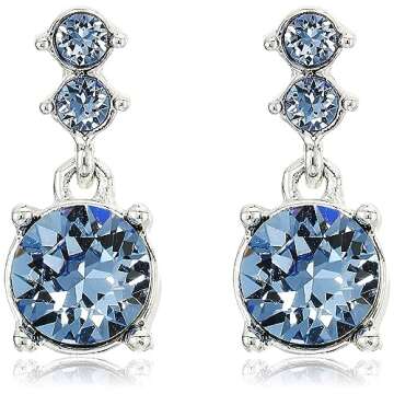 Nine West Silver and Blue Jewelry Set for Women