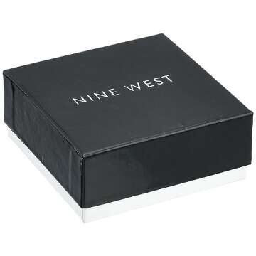 Nine West Silver and Blue Jewelry Set for Women