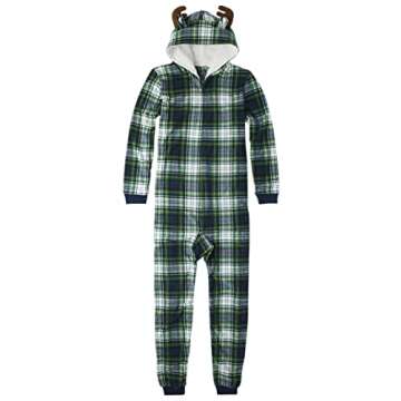 The Children's Place Baby Family Matching, Holiday Pajama Sets, Fleece, Moose Plaid, X-Small (Adult)