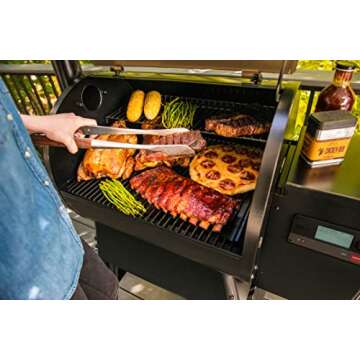 Traeger Grills Pro 575 Electric Wood Pellet Grill and Smoker with WiFi and App Connectivity, Bronze