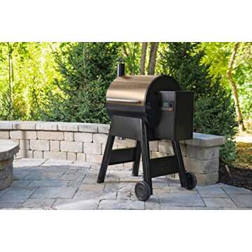 Traeger Grills Pro 575 Electric Wood Pellet Grill and Smoker with WiFi and App Connectivity, Bronze