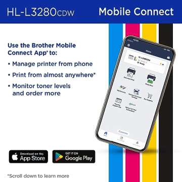 Brother HL-L3280CDW Wireless Color Laser Printer