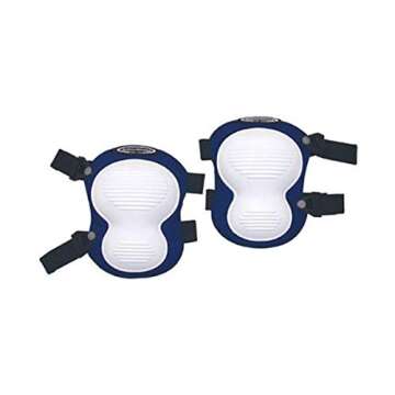 McGuire-Nicholas - 353X-1 353X 1 Non Marring Kneepads in Blue and White Color Combination