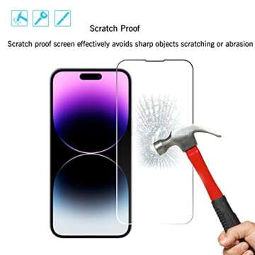 Ailun iPhone 14 Pro Max Screen and Lens Protectors