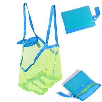 SupMLC Extra Large Mesh Beach Bag for All Your Essentials