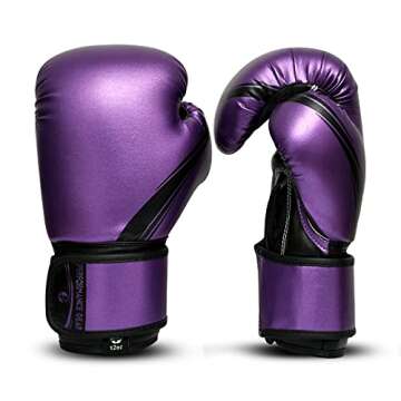 PFG Metallic Boxing Gloves - MMA Muay Thai Training & Fight