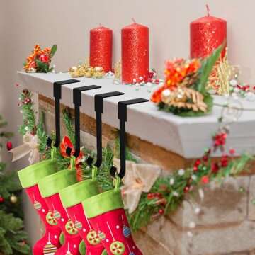 Christmas Stocking Holders Set of 6 - Palonu