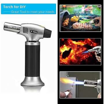 Buy Sondiko Butane Torch Lighter S400 2 Pack Online