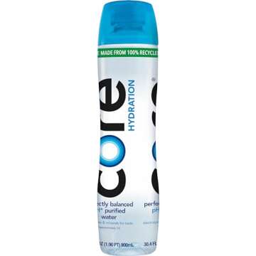 Core Hydration Perfectly Balanced Water, 30.4 fl oz bottle (Pack of 12)