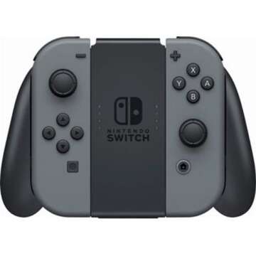 Nintendo Switch Console with Gray Joy-Con - Certified Renewed | Gaming Fun