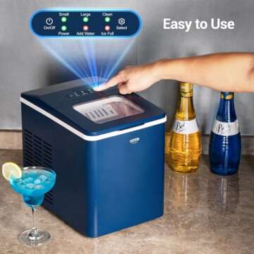 Gevi Blue Ice Maker - Nugget Ice at Home