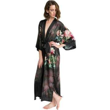 Floral Kimono Robe