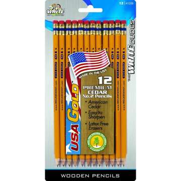 Premium Cedar Pencils 12-Count Pack of 2