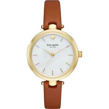 Kate Spade Gold & Brown Women's Holland Watch