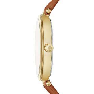 Kate Spade Gold & Brown Women's Holland Watch