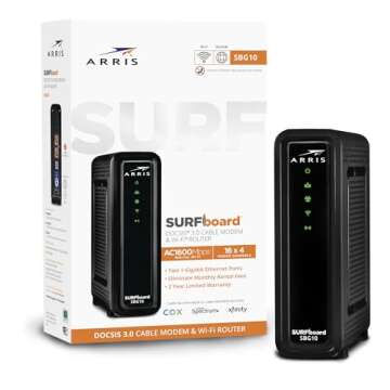 ARRIS Surfboard SBG10-RB Cable Modem & Router