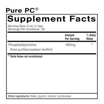 Quicksilver Scientific Micellized Pure PC - Phosphatidylcholine Liquid Supplement to Support Cellular & Liver Health - Superior Liposomal Absorption - Non-GMO Supportive Brain Supplement (4oz / 120ml)