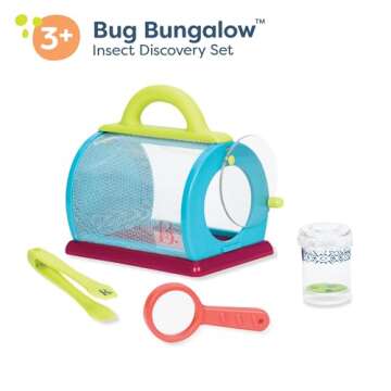 B. toys- Bug Bungalow- Bug Catching Kit- Sports & Outdoors- Insect Catching Set- Summer Toys- Educational & Developmental – 3 Years +