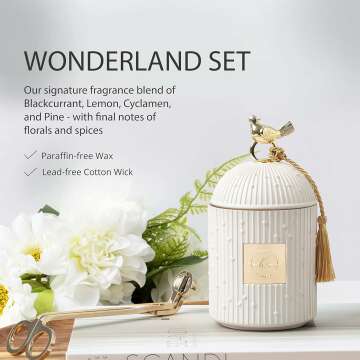 Luxury Scented Candle Gift Set for Home Decor