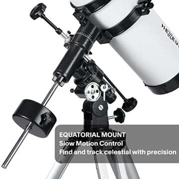 130EQ Reflector Telescope with Barlow Lens & Filters