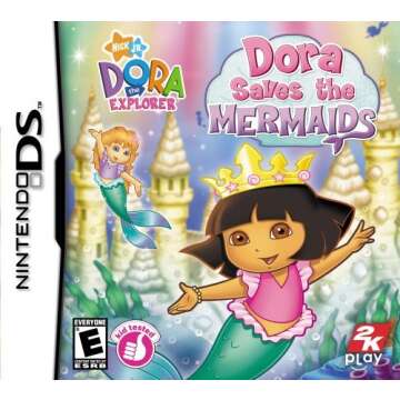 Dora the Explorer: Dora Saves the Mermaids - Nintendo DS (Renewed)