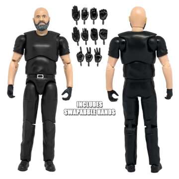 Ultimate MMA Referee with Deluxe Articulation for Mixed Martial Arts Action Figures