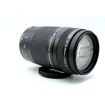 Canon 75-300mm f4-5.6 II USM Lens - Renewed Quality