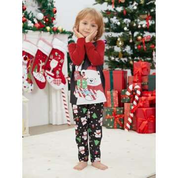 Family Matching Christmas Pajamas for Kids & Adults