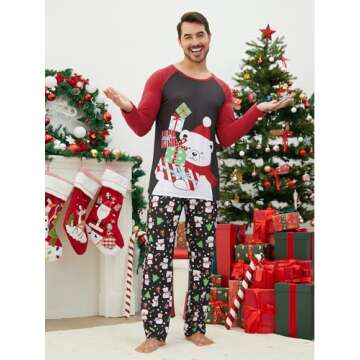 Family Matching Christmas Pajamas for Kids & Adults