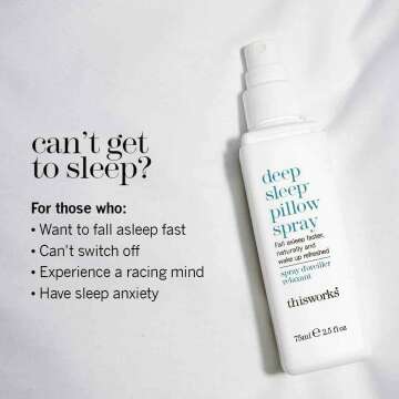 ThisWorks Deep Sleep Pillow Spray for Relaxation