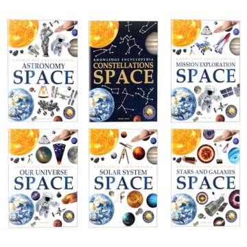 Space: Collection of 6 Books (Knowledge Encyclopedia For Children)