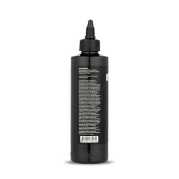 Dynamic Color Co - BLKout Tattoo Ink, for Blackout Tattoos, Solid Black Designs and Heavy Black Work, High Pigment Concentration, Exceptional Skin Coverage, Sterilized, Made in Spain, REACH Compliant