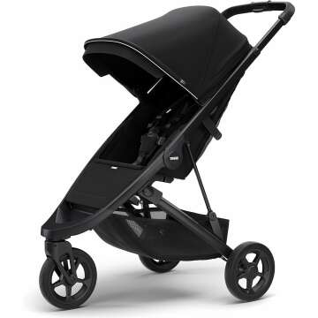 Thule Spring Compact Stroller - Lightweight, Easy to Fold & Travel