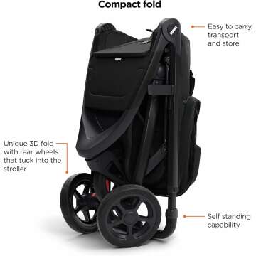 Thule Spring Compact Stroller - Lightweight & Travel-Friendly