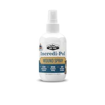 Dr. Pol Incredi-Pol Wound Spray for Dogs, Cats, Horses, and All Animals - Dog Wound Care to Clean Cuts, Scrapes, Hot Spots, and More - Repair Skin and Promote Healing - 3 Fluid Ounces