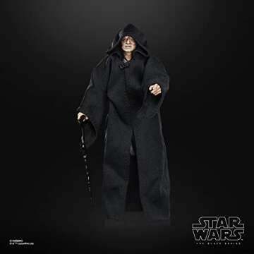 STAR WARS The Black Series Archive Emperor Palpatine Toy 6-Inch-Scale Return of The Jedi Collectible Figure, Kids Ages 4 and Up, (F4366)