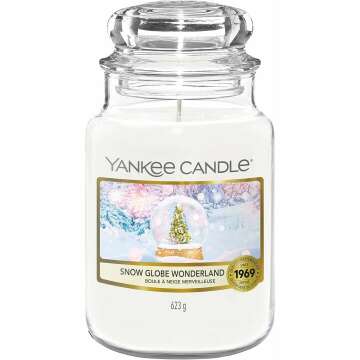 Yankee Candle Scented Candle | Snow Globe Wonderland Large Jar Candle | Burn Time: up to 150 Hours | Perfect Gifts for Women