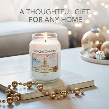 Snow Globe Wonderland Scented Candle – 150 Hr Burn