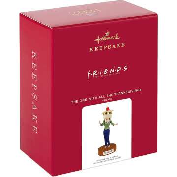 Friends Thanksgiving Sound Ornament - Hallmark Keepsake 2021