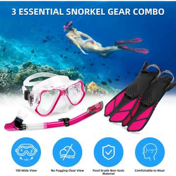 All-in-One Snorkel Set