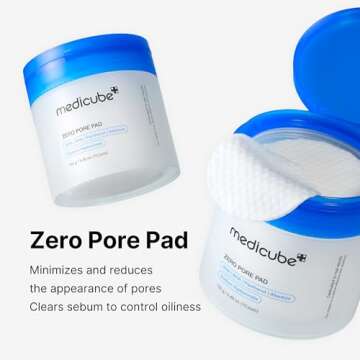 Medicube Zero Pore Pads 2.0 Exfoliating Toner