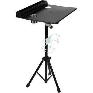 Adjustable Tattoo Workstation with Holder and Tray