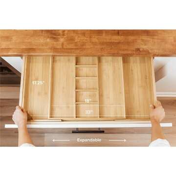 Adjustable Kitchen Drawer Organizer