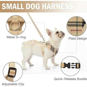 PUPTECK Mesh Dog Harness