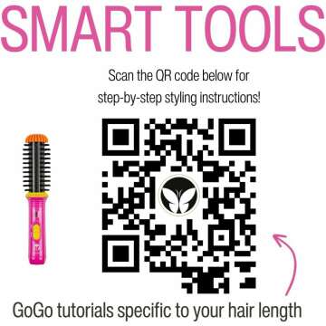 Calista GoGo Mini Brush: Portable Hair Styling Solution