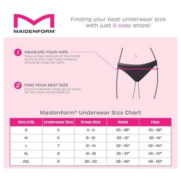 Maidenform Lace Boyshorts for Women – 3-Pack Style