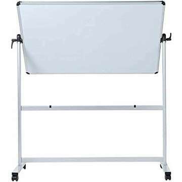 VIZ-PRO Double-Sided Mobile Whiteboard 48x36"