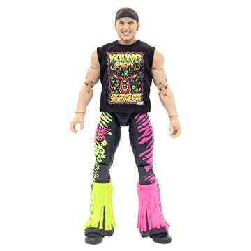 All Elite Wrestling UNRIVALED 2 Pack - The Young Bucks - 6-Inch Matt Jackson and Nick Jackson Figures with Accessories, Multi - Amazon Exclusive